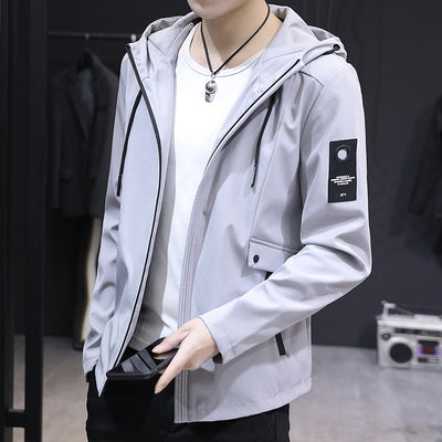 Men&#039;s Jacket 2019 Autumn New Korean Version Casual Trend Handsome Jacket New Clothes Large Size 1333