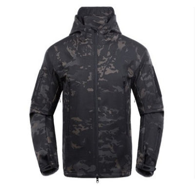 Sharkskin Tactical Jacket Outdoor Waterproof Soft Shell Top Jacket Jacket Fleece