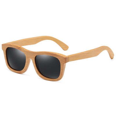 New trendy bamboo sunglasses