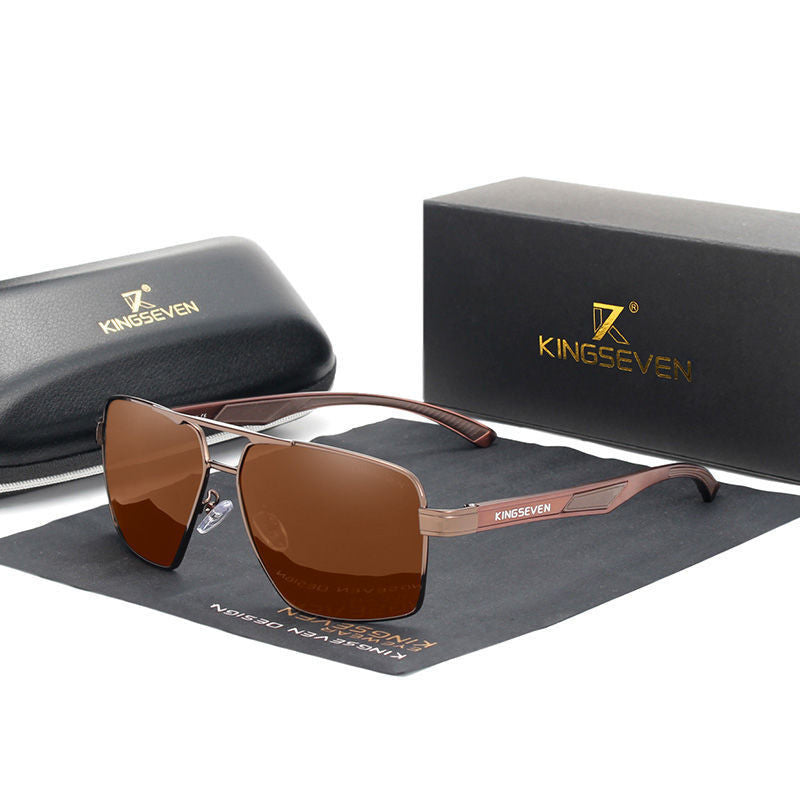 Sunglasses For Men And Women With Tthe Same Sunglasses, Handsome And Anti-ultraviolet Driving Glasses