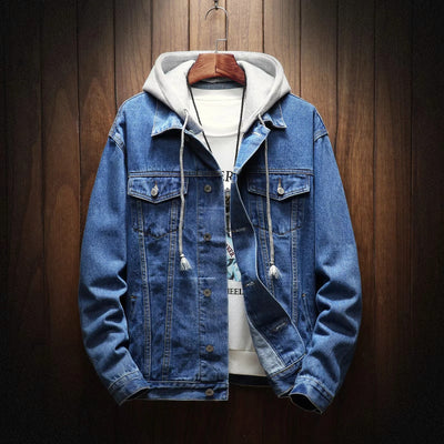 Men&#039;s Denim Jacket Spring And Autumn New Men&#039;s Youth Jacket Korean Style Men&#039;s Fit Jacket Autumn Top