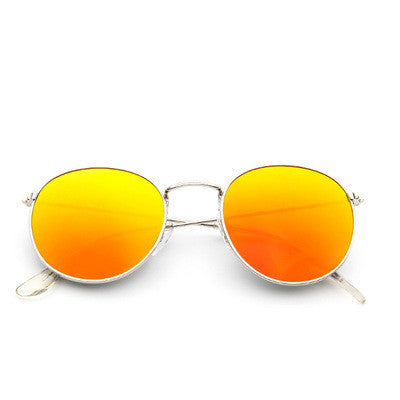 Round frame vintage sunglasses