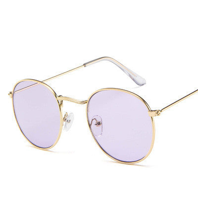 Round frame vintage sunglasses