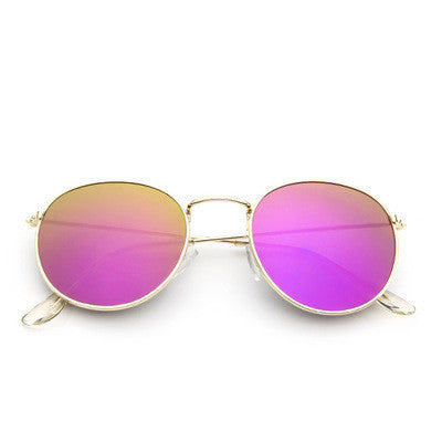 Round frame vintage sunglasses