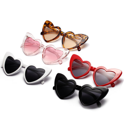 Love Sunglasses Big Heart Sunglasses Europe and America Popular Heart Shape Glasses