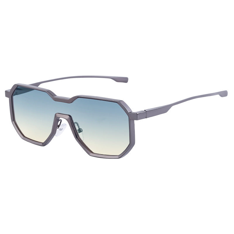 New One Irregular Sunglasses Men