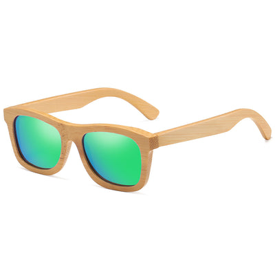 New trendy bamboo sunglasses